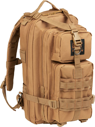 Bulldog Compact Backpack Tan with MOLLE