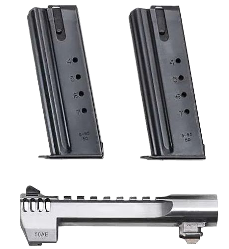 Desert Eagle .50 AE 6" Barrel with Muzzle Brake and Two Magazines