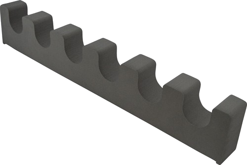 Altus Brands Benchmaster Weapon Rack Six Gun Rest/ Barrel
