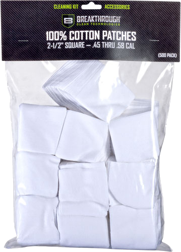 Breakthrough Clean Cleaning Patches 2 1/2" Square .45-.58 50-Pack