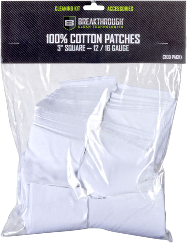 Breakthrough Clean Cleaning Patches 3" Square .12/.16 Gauge 50-Pack