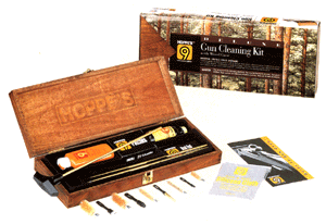 Hoppe's Cleaning Kit – Deluxe Gun With Wood Storage Case