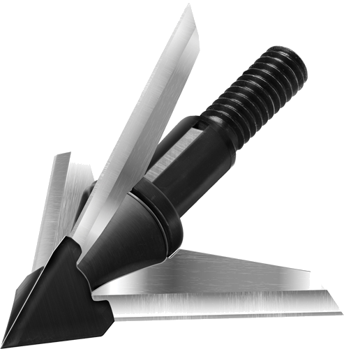 QAD Exodus 125 Grain 1.25" Cut Swept Blade 3-Pack Broadhead