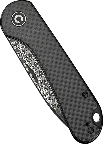 Civivi Elementum Slip Joint 2.9" Carbon Fiber/Damascus Knife