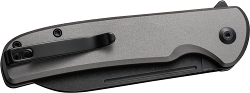 Civivi Chevalier II 3.4" Gray Alum Handle/Black Stnwsh Knife