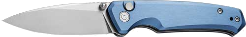 Civivi Altus 2.97" Blue/ Stonewash Button Lock Knife