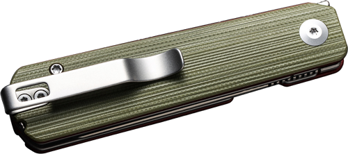 Civivi Sendy 2.83" Milled Green/Red G-10 Satin Knife
