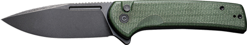 Civivi Conspirator 3.4" Green Micarta/Black Stonewash Knife