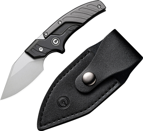 Civivi Typhoeus 2.27" Black/Gray Aluminum/Stonewash Knife
