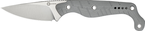 Civivi Sokn 2.82" Gray G-10 Stonewash Kydex Sheath Knife