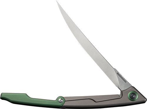 Civivi Shawka 5.81" Green Folding Fillet Knf Knife