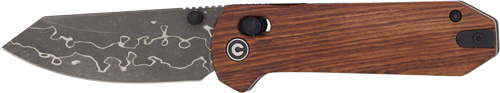 Civivi Yonder 2.88" Guibourtia Wood/Damascus Blade Knife