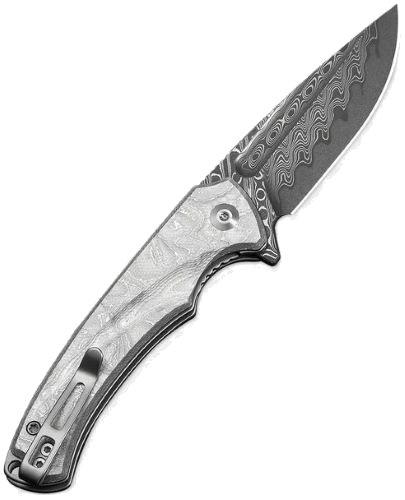 Civivi Voidflare 2.92" G10 Aluminum Foil Damascus Knife