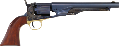 Cimarron 1860 Army Fluted 8" .44 Caliber Charcoal Walnut
