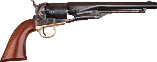 Cimarron 1860 Army Civilian 44 Caliber 8" Walnut
