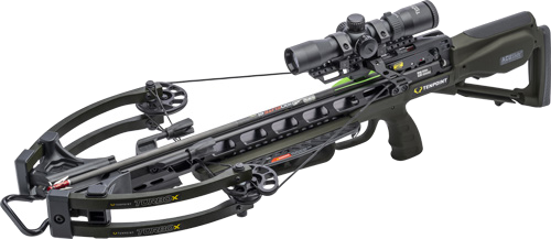 TenPoint Crossbow Turbo X 415 FPS Accuslide R-Master 100 Moss