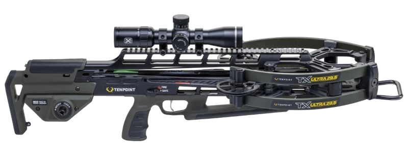 TenPoint Crossbow Tx Ultra 29.5 Acuslide Maxx Marksman Moss