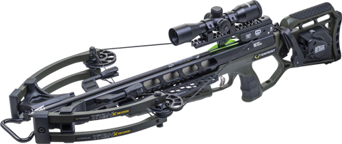 TenPoint Crossbow Titan X Acudraw Decock 400 FPS Pro-View Moss