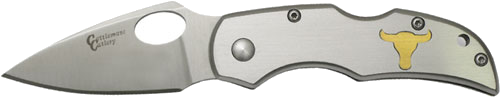 American Buffalo Knife & Tool Cattlemans Cutlery Duece Lockback 2.5" Blade with Clip
