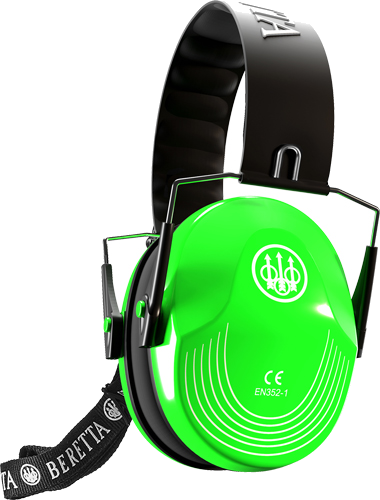 Beretta Safety Pro Earmuff Green Fluorescent