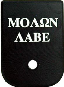 Cruxord Base Plate Molon Labe Fits Most Glocks Magazine