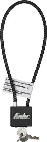 Fsdc Regal Cable Lock 15" Coated 1-PK with 2 Keys Ca Doj Approved