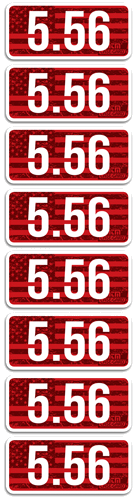 MTM Ammo Caliber Labels – 5.56