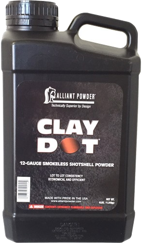 Alliant Powder Claydot 4 lb Smokeless Powder