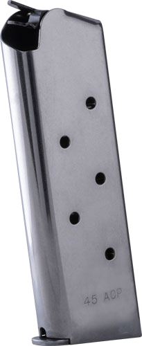 Check Mate Industries 1911 Compact .45 ACP 6-Round Magazine – Stainless