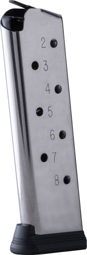 Check Mate Industries 1911 Full Size .45 ACP 8-Round Magazine – Stainless