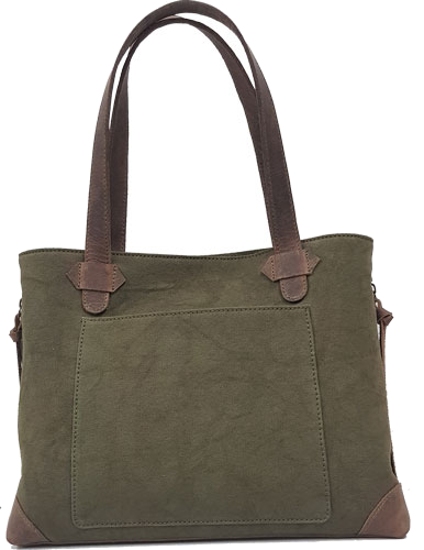 VersaCarry Conceal Carry Purse Canvas Olive Green Tote Style
