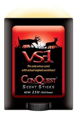 ConQuest Scents Deer Lure Vs-1 Estrus 2.5 oz Stick