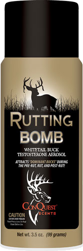 ConQuest Scents Deer Lure Rutting Buck Bomb Aero 3.5 oz