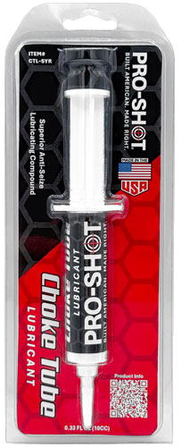 Pro-Shot Products Tube/Suppressor Thread Lube 10cc Syringe Choke Tube
