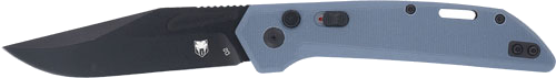 Cobratec Knives Naja Side Button Auto 3.5" D2 Slate