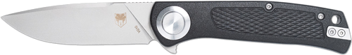 Cobratec Knives EDC Scout Button Lock 3.12" Black Steel