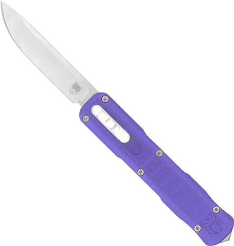 Cobratec Knives Small Raptor OTF Purple 2.5" Drop Point