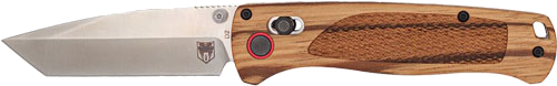 Cobratec Knives Legacy Bar Lock 3" Zebrawood/Satin Tanto D2 Blade