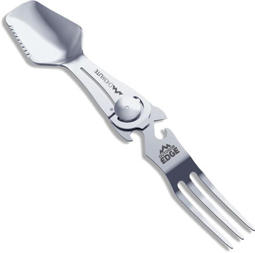 Outdoor Edge Chowlite with Full Size Spoon/Fork & 3 Tools