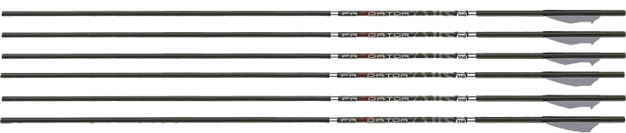 Carbon Express Arrow Predator AIR 350 2" Q2i Vanes 6-Pack