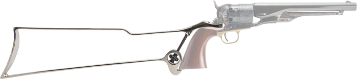 Cimarron Shoulder Stock 1860/1851/1861 Steel Revolver