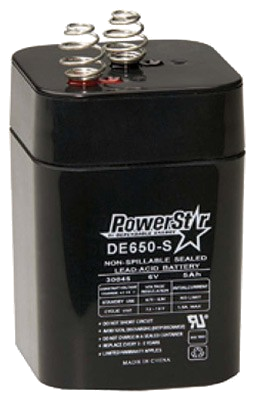 American Hunter Battery Rechargeable 6V 5amp Springtop