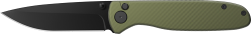 Outdoor Edge Dirk Non Razor Folder 3" Green/Black Knife