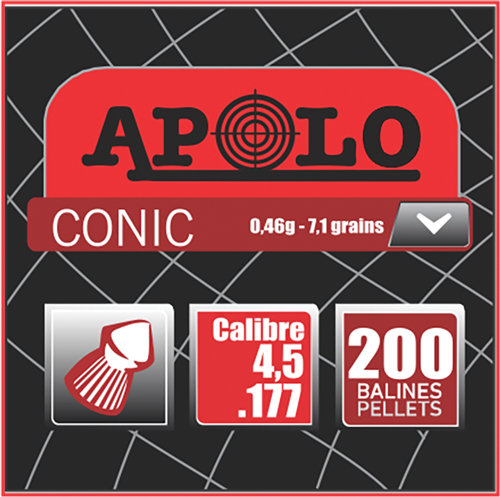 Apolo Hatsan 177 Conic 7.1 Grain 200-Pack