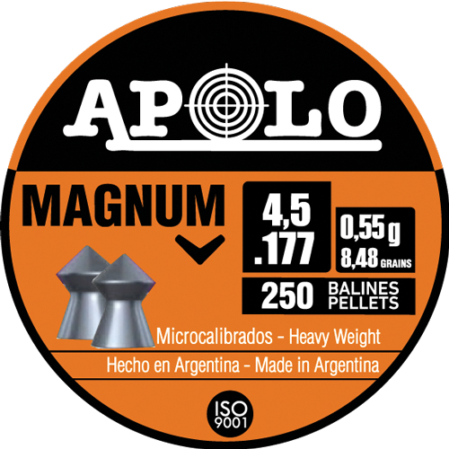 Apolo Hatsan 177 Magnum 8.48 Grain 250-Pack