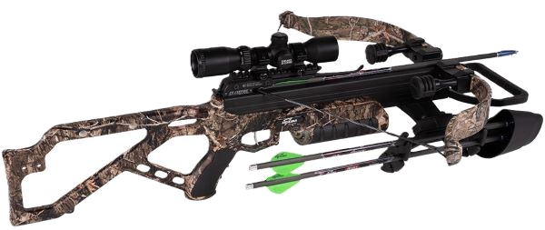 Excalibur Crossbows Crossbow Max 350 FPS Rope Cock Mossy Oak Dna Magazine