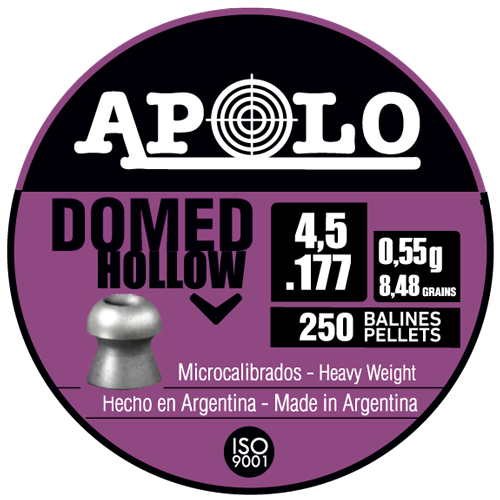 Apolo Hatsan 177 Domed Hollow 8.48 Grain 250-Pack