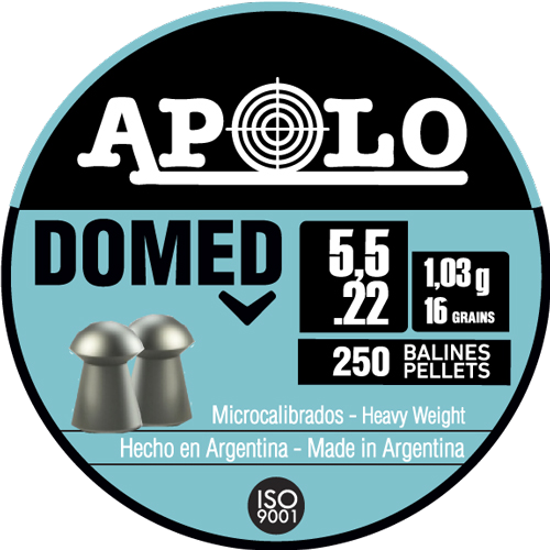 Apolo Hatsan 22 Domed 16 Grain 250-Pack