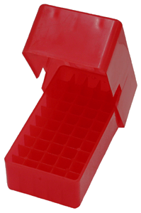 MTM Ammo Box – .38 Spl/.357 Mag, 50 Rounds