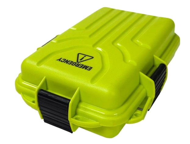 MTM Emergency Box 1 9.8x6.8x3.0 Yellow Green